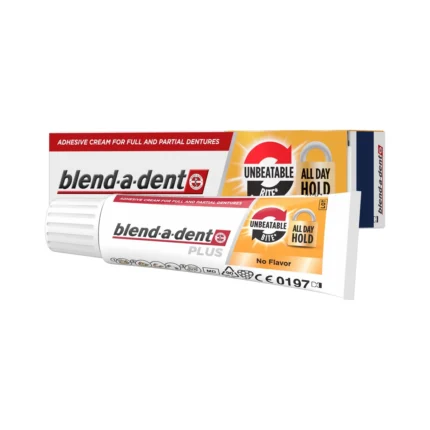 blend-a-dent PLUS UNBEATABLE fixačný dentálny krém, bez príchuti 1x40 g