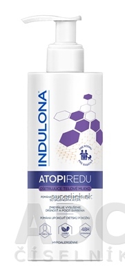 INDULONA ATOPIREDU ošetrujúce telové mlieko 1x400 ml