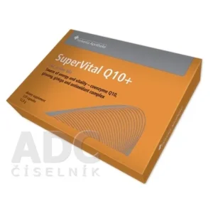 Helvetia Apotheke SuperVital Koenzým Q10+ cps (ženšeň, ginkgo a antioxidant komplex) 1x120 ks