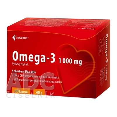 Noventis Omega-3 1000 mg csp 1x30 ks