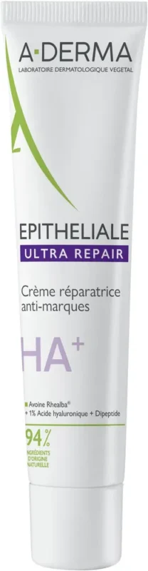 A-DERMA EPITHELIALE ULTRA REPAIR Regeneračný krém HA+, narušená pokožka 1x40 ml