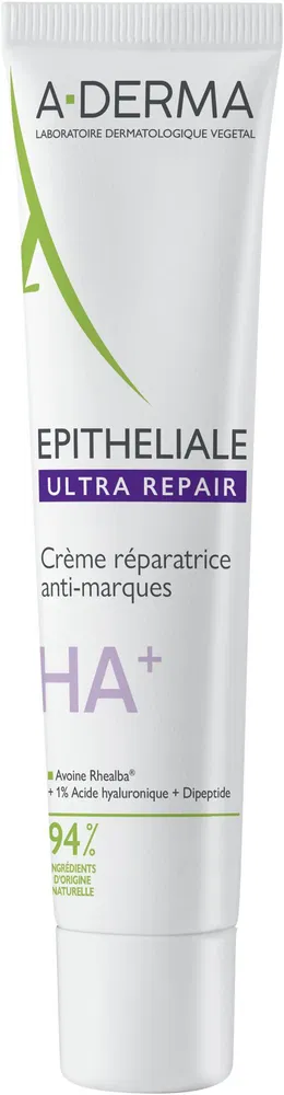 A-DERMA EPITHELIALE ULTRA REPAIR Regeneračný krém HA+, narušená pokožka 1x40 ml