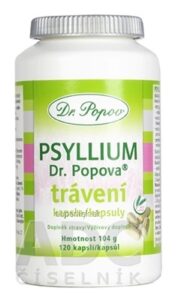 Dr. Popov PSYLLIUM trávenie cps 1x120 ks