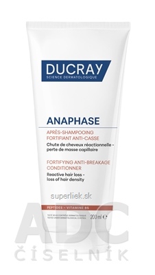 DUCRAY ANAPHASE+ Posilňujúci kondicionér proti lámavosti vlasov 1x200 ml