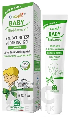 NH - BABY BioNatural UPOKOJUJÚCI GÉL po uštipnutí pre deti 1x20 ml