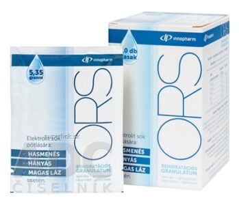 ORS Rehydratačný soľný granulát - InnoPharm perorálny, vrecká 10x5,35 g (53,5 g)