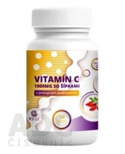 TOZAX Vitamín C 1000 mg so šípkami tbl s postupným uvoľňovaním 1x120 ks