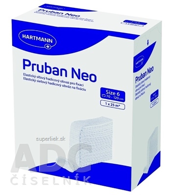Pruban Neo veľkosť 6 elastický hadicový obväz, trup, 25 m, (obvod 70 - 120 cm) 1x1 ks
