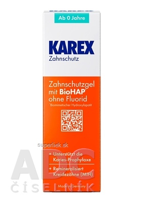 KAREX Gél na ochranu zubov 1x50 ml