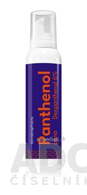 Slovakiapharm Panthenol 6% pena 1x150 ml