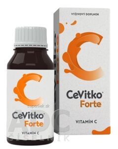 CeVitko FORTE roztok s obsahom vitamínu C 1x120 ml